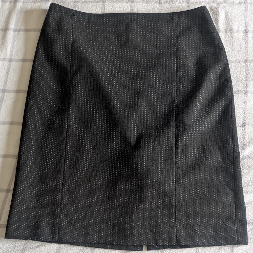 Suzy Shier Black A-Line Skirt